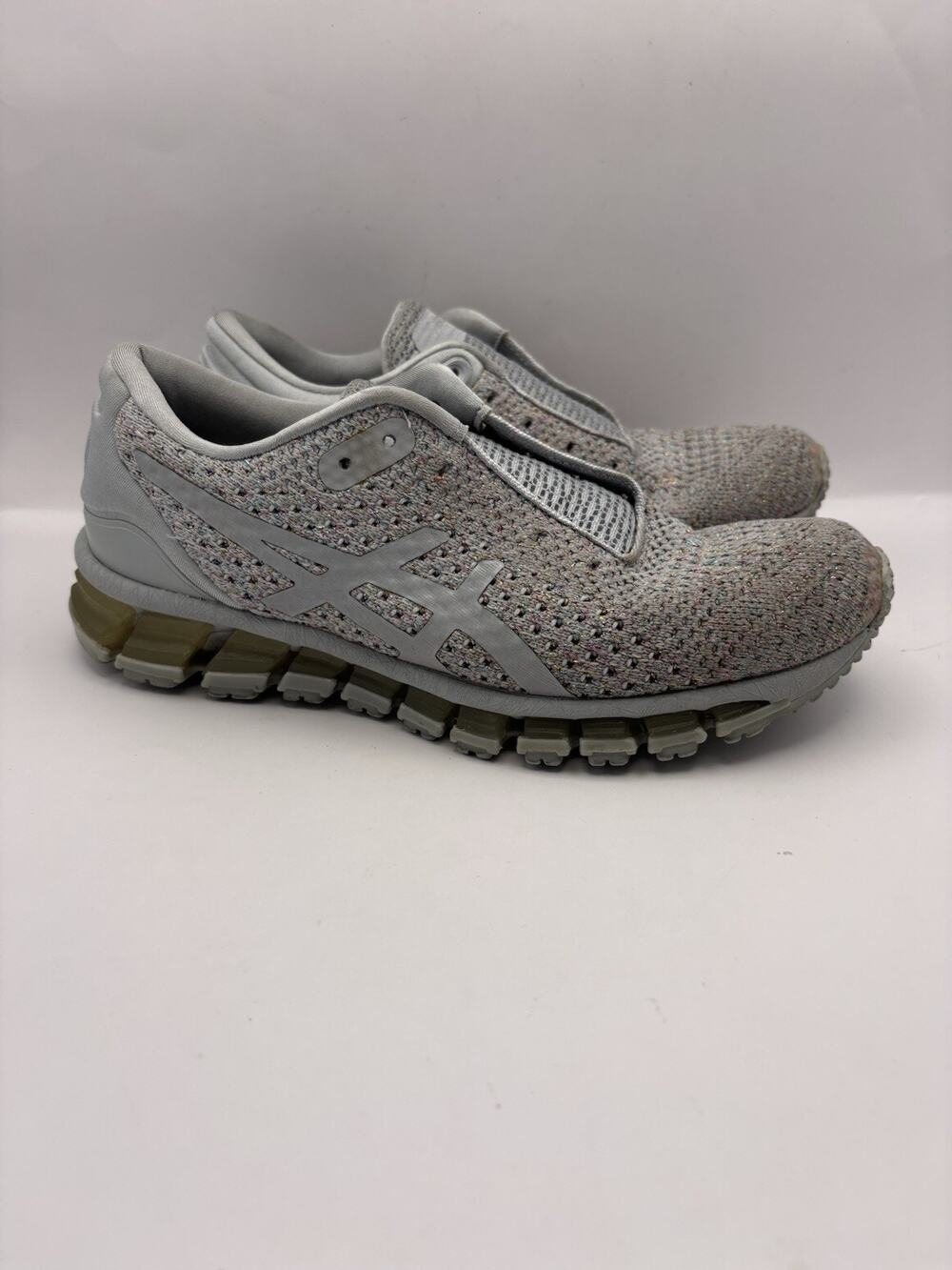 ASICS Gel Quantum 360 Knit Gray Running Shoes Women Size 7
